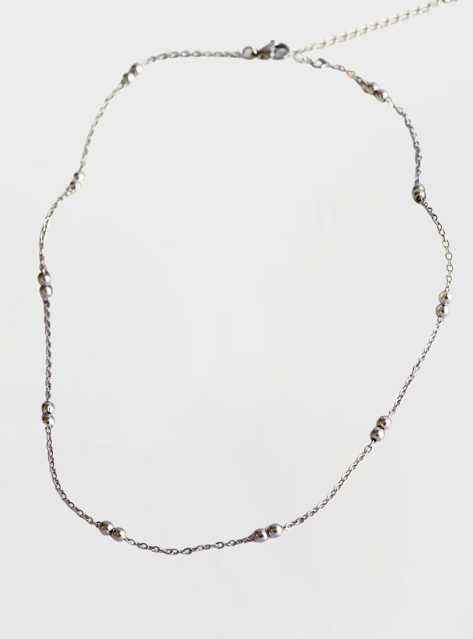 Saratino Necklace - Silver