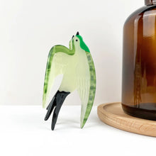 Swallow Claw Clip - Green