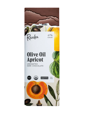 68% Olive Oil Apricot Dark Chocolate Bar - Limited Edition