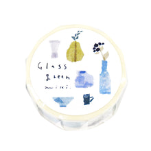 Washi Tape - Miki Tamura Glass Green 20mm