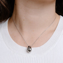 Ball Drop Necklace - Silver
