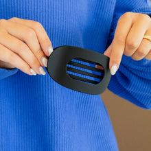 Circle Flat Claw Clip - Matte Black