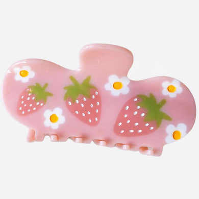 Eco-friendly Strawberry Farms Hair Claw Clip - Blush