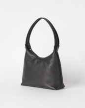 Nora Soft Leather Shoulder Bag - Black