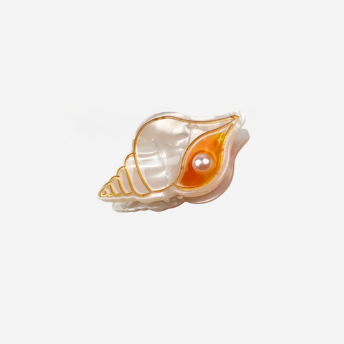 Sea Creature Mini Clip - Conch
