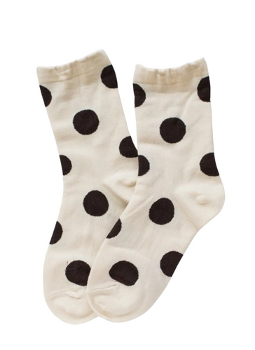 Big Dot Socks - Oatmeal