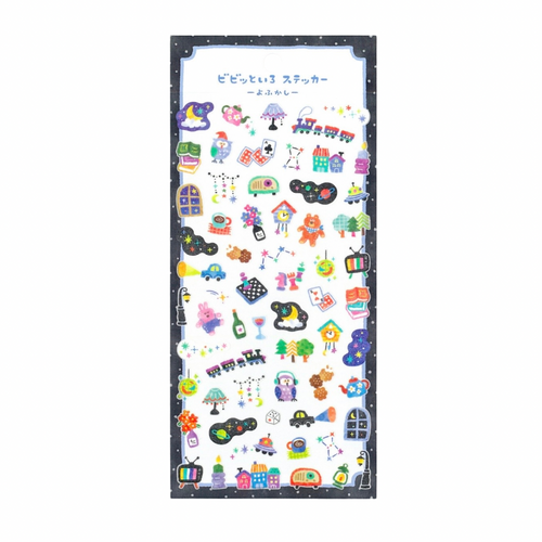 Sticker Sheet - Bibitto Iro - Night Owl