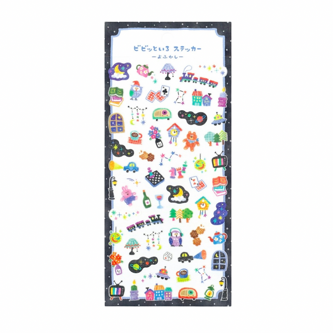 Sticker Sheet - Bibitto Iro - Night Owl