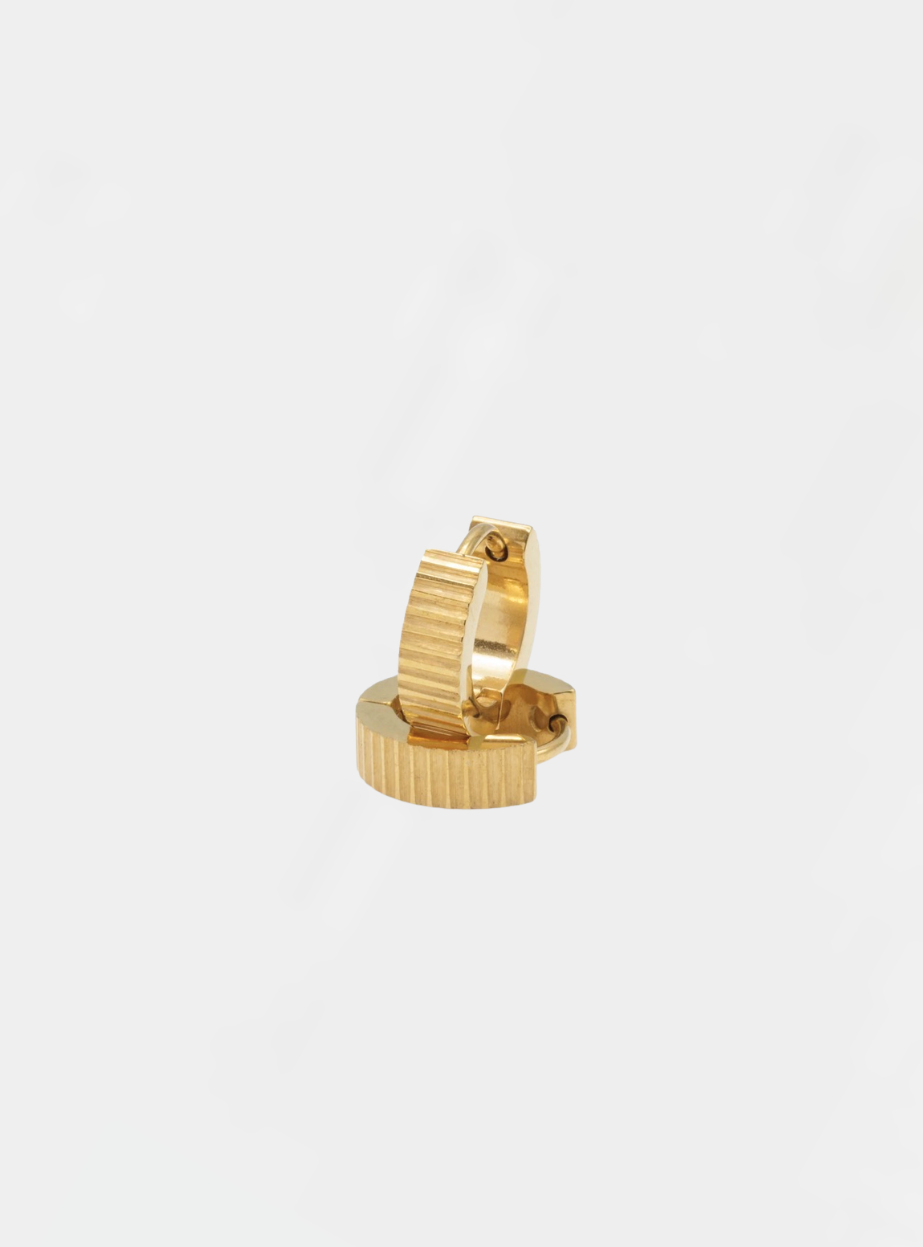 Aria Hoop Earrings - Gold