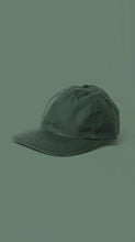 6 Panel Cap - Forest Waxed Cotton Canvas