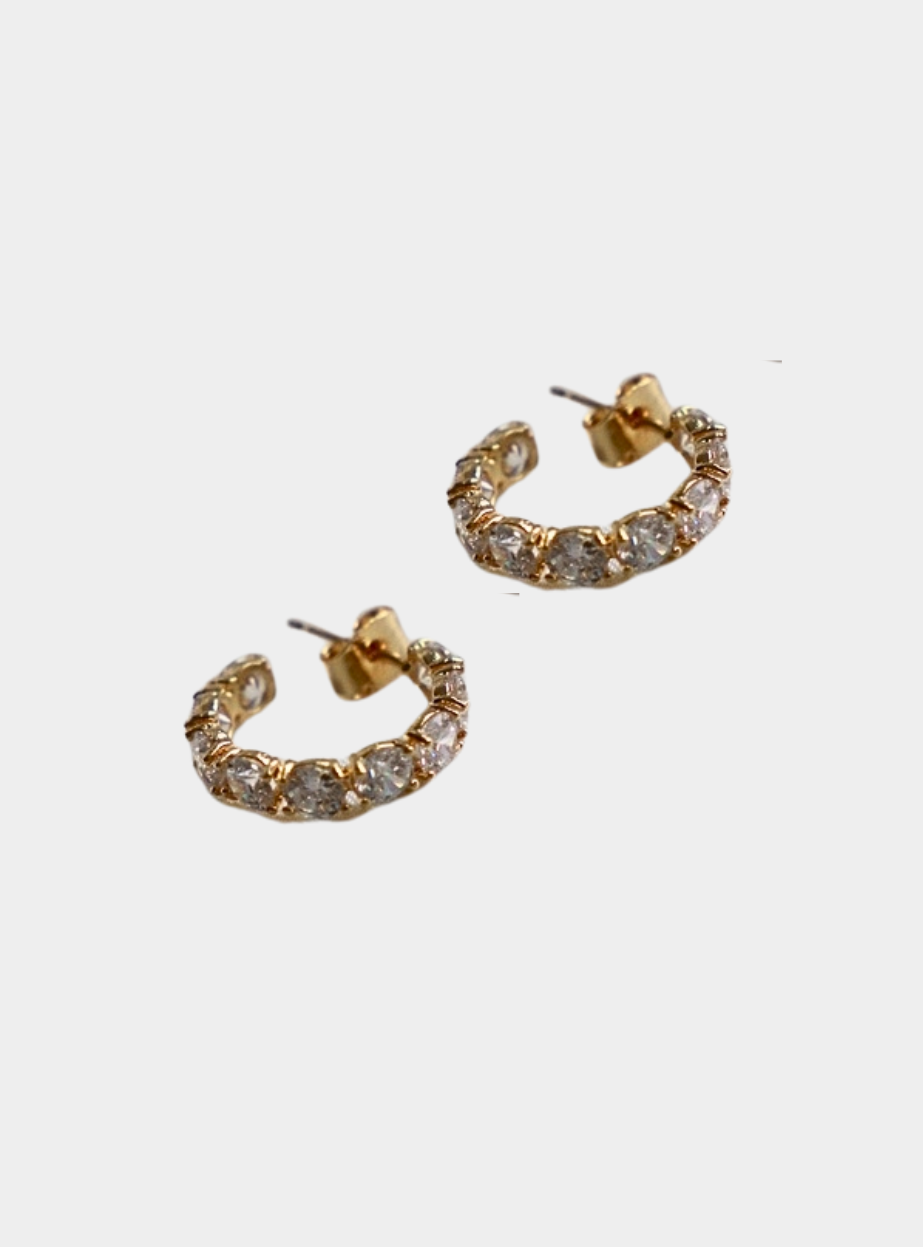 Avery Hoop Earrings - Gold