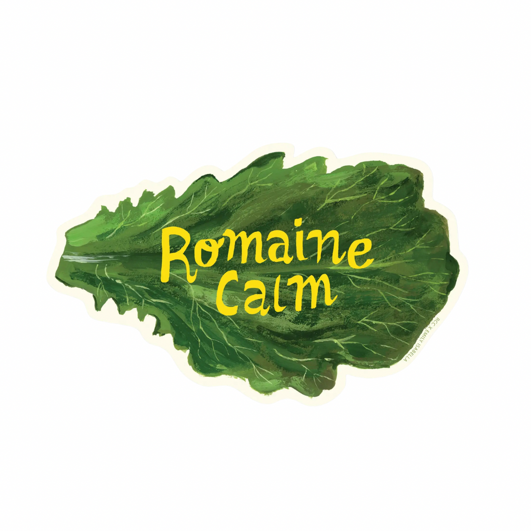 Romaine Calm Vinyl Sticker
