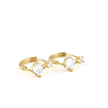 Wynn Huggie Hoop Earrings - Gold