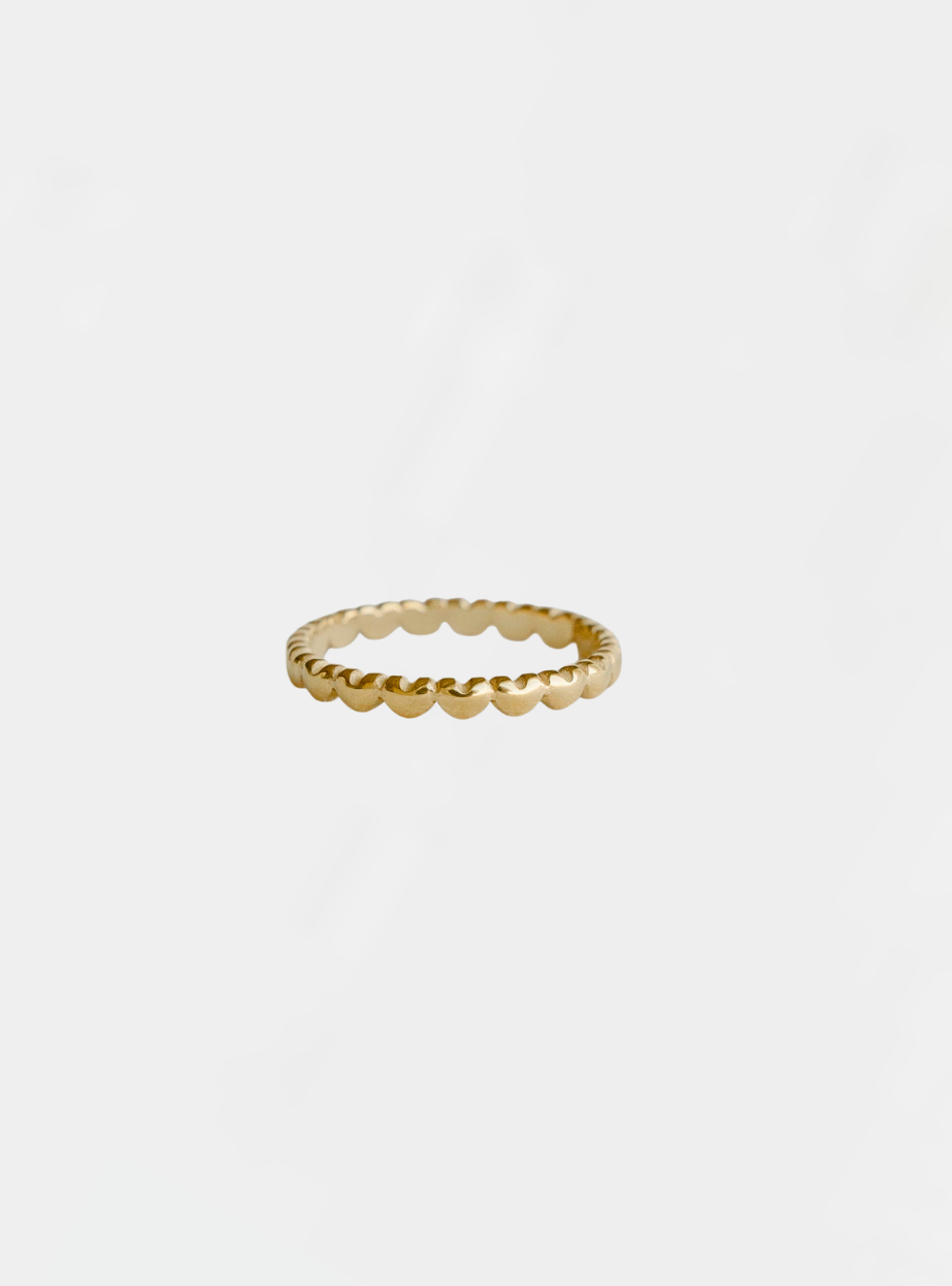 Mini Heart Ring - Gold