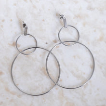 Hazel Hoops - Silver