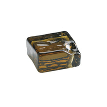 Glass Square Incense Holder - Black