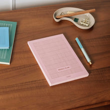 Productivity Undated Weekly List Pad - Pink