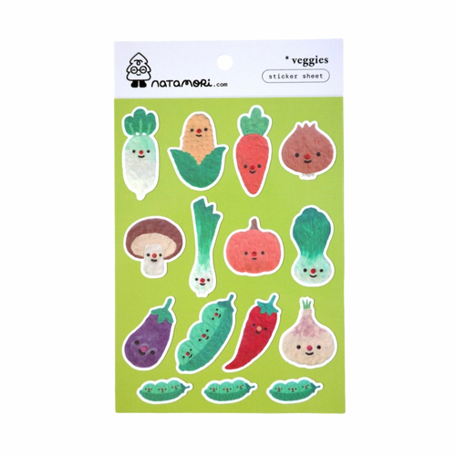 Veggies - Sticker Sheet