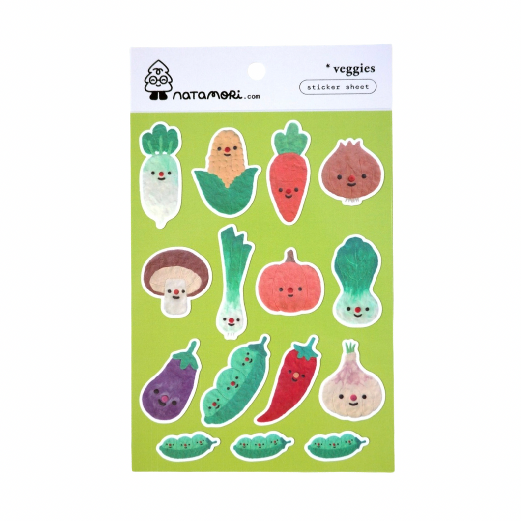 Veggies - Sticker Sheet