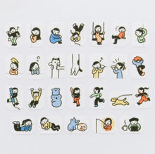 Washi Tape Sticker Roll - People Living
