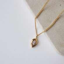 Bellamy Marquise Necklace - Gold