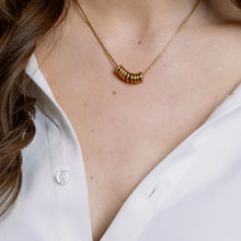 Gina Rings Necklace - Gold