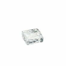 Glass Square Incense Holder - Clear