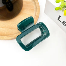 Small Square Hair Claw Clip - Assorted Colours