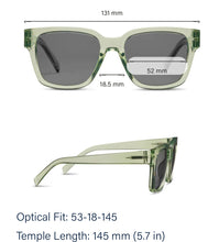 Paloma Polarized Sunglasses - Light Green