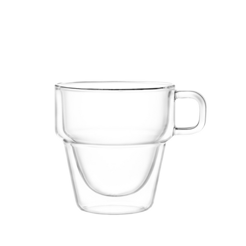 Stackable Double Wall Glasses - 11.5 oz - Set of 4