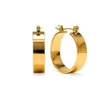 Waterproof Khloe Hoop Earrings - Gold