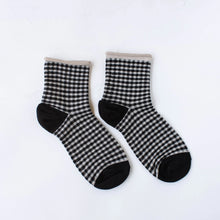 Picnic Mid Crew Socks - Black