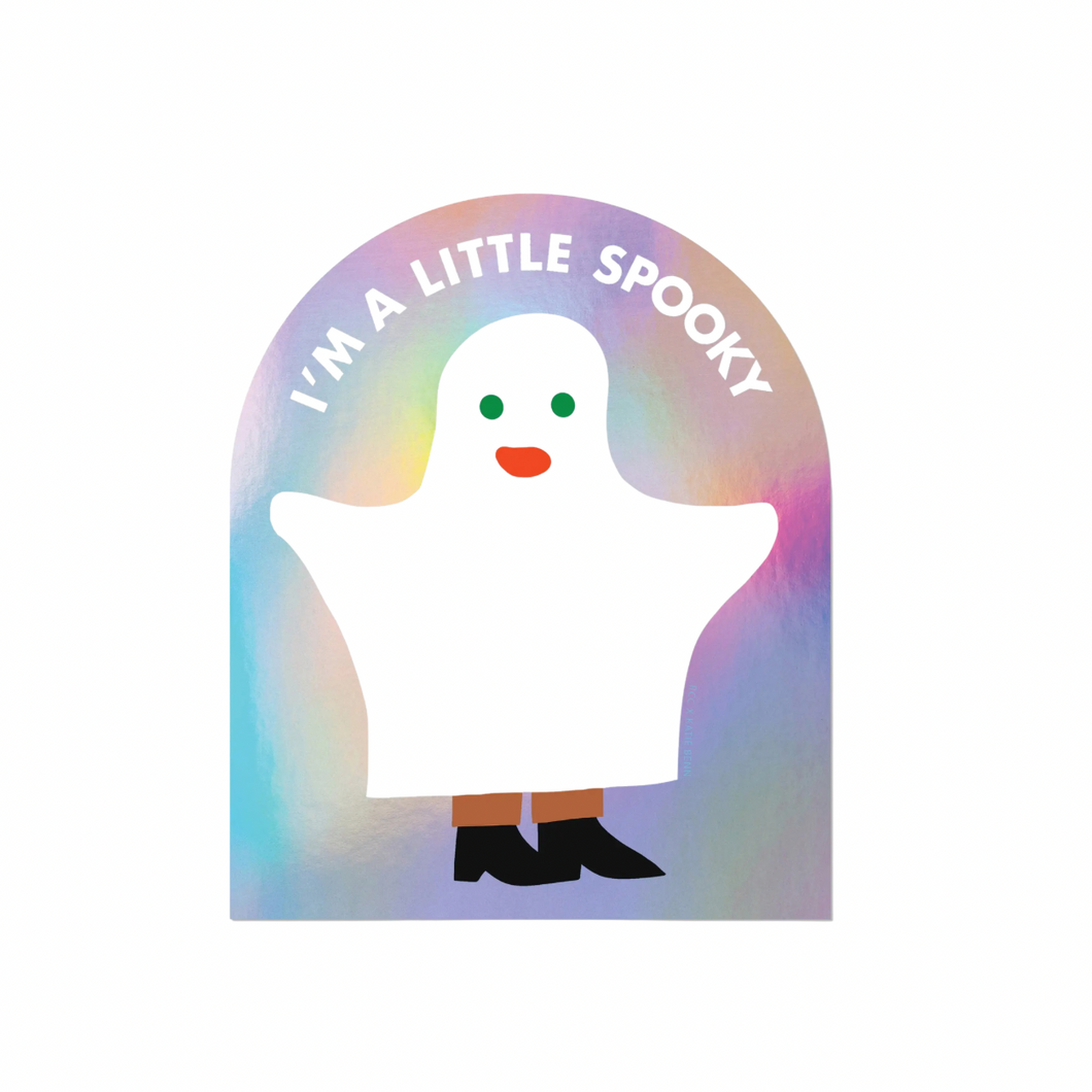 I’m Spooky Holographic Vinyl Sticker