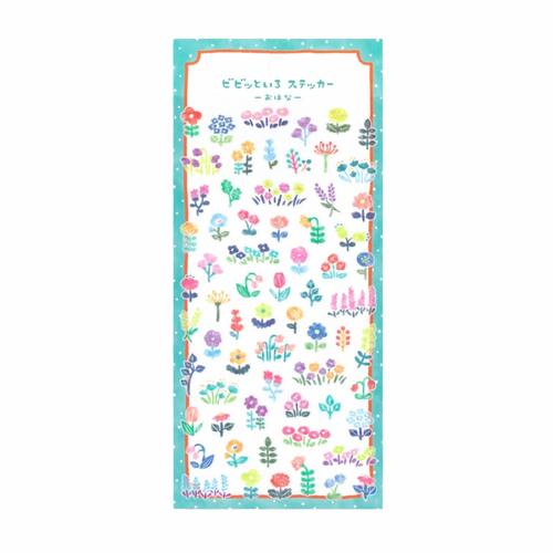 Sticker Sheet - Bibitto Iro - Flowers