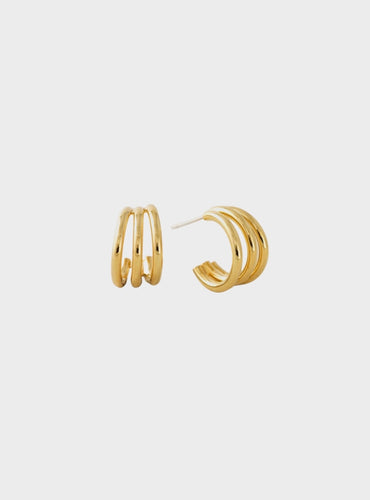 Zara Hoop Earrings - Gold