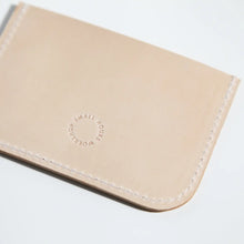 Handmade Leather Card Case (Assorted Colours)