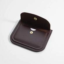 Handmade Leather Wallet with Zip Pouch (Assorted Colours)