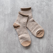 Picnic Mid Crew Socks - Mocha