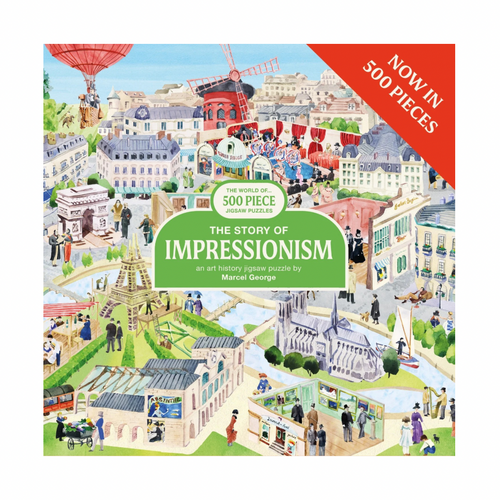 The Story of Impressionism 500 Piece Puzzle