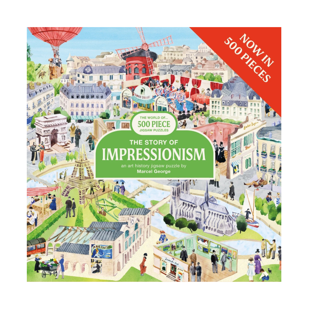 The Story of Impressionism 500 Piece Puzzle