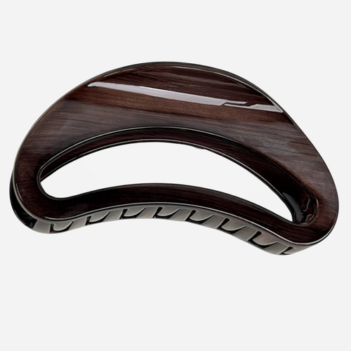Miranda Jumbo Claw Clip - I - Mocha