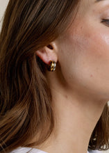 Liv Intermix Hoop Earrings - Gold/Silver