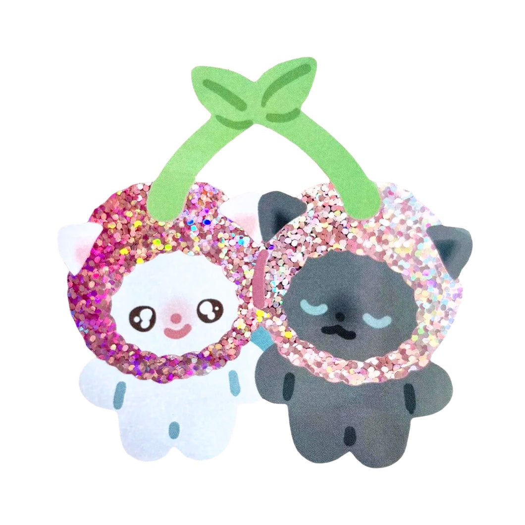 Vinyl Sticker - Cherry Kitties