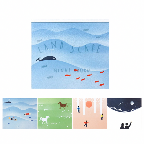 Block Memo Pad - Landscapes