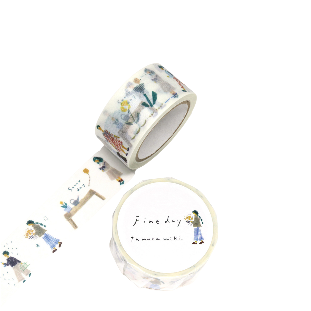 Washi Tape - Miki Tamura Fine Day 20mm