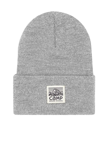 Camp Brand Goods Heritage Logo Toque - Grey