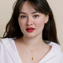 Cascade Teardrop Necklace - Gold