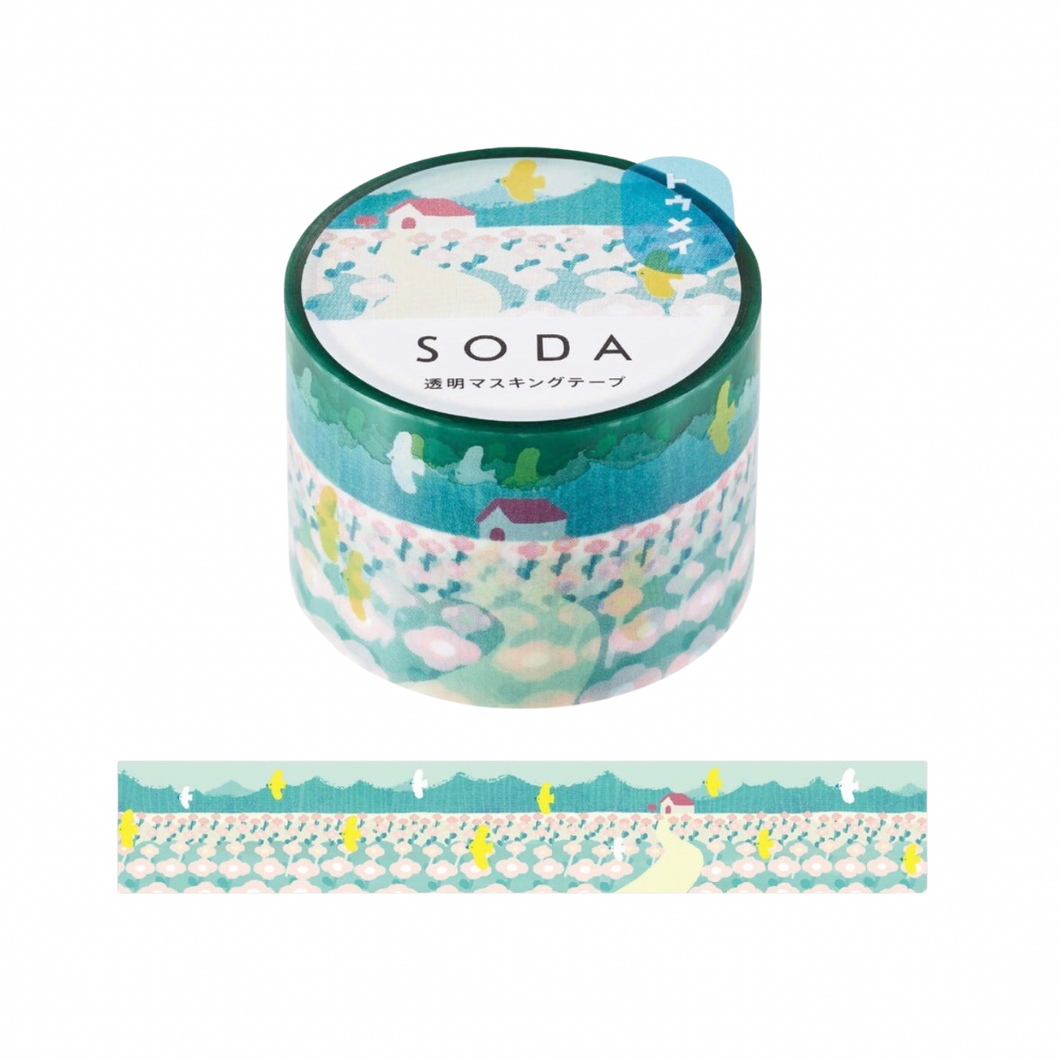 Washi Tape - Soda Home Clear 30mm