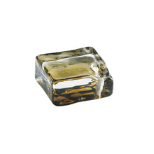 Glass Square Incense Holder - Grey