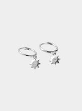 Romy Huggie Hoop Earrings - Silver
